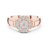 Ladies Ring 19#120013L - Rose Gold - Image