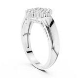 Ladies Ring 19#120013L - White Gold - Image