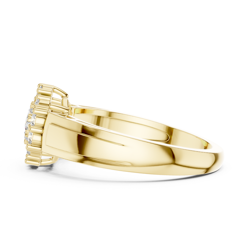 Ladies Ring 19#120013L - Yellow Gold - Image