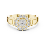 Ladies Ring 19#120013L - Yellow Gold - Image