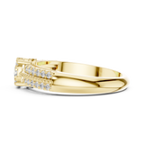 Ladies Ring 19#120014L@7 - Yellow Gold - Image
