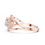 Ladies Ring 19#120015L - Rose Gold - Image