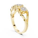 Ladies Ring 19#120015L - Yellow Gold - Image