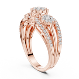 Ladies Ring 19#120016L - Rose Gold - Image