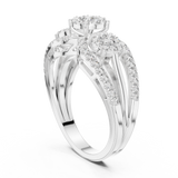 Ladies Ring 19#120016L - White Gold - Image