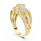 Ladies Ring 19#120016L - Yellow Gold - Image