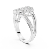Ladies Ring 19#120017L - White Gold - Image