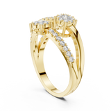 Ladies Ring 19#120017L - Yellow Gold - Image