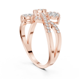 Ladies Ring 19#120018L - Rose Gold - Image