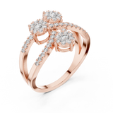 Ladies Ring 19#120018L - Rose Gold - Image
