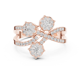 Ladies Ring 19#120018L - Rose Gold - Image
