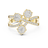 Ladies Ring 19#120018L - Yellow Gold - Image
