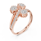 Ladies Ring 19#120019L - Rose Gold - Image