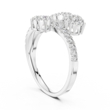 Ladies Ring 19#120019L - White Gold - Image