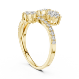 Ladies Ring 19#120019L - Yellow Gold - Image