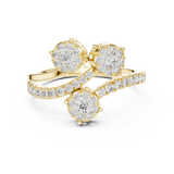 Ladies Ring 19#120019L - Yellow Gold - Image