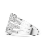 Ladies Ring 19#120020L@7 - White Gold - Image