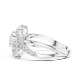 Ladies Ring 19#120021L@7 - White Gold - Image