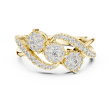 Ladies Ring 19#120021L@7 - Yellow Gold - Image