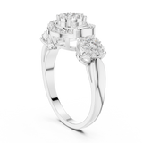 Ladies Ring 19#120022L@7 - White Gold - Image