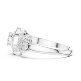 Ladies Ring 19#120022L@7 - White Gold - Image