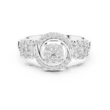 Ladies Ring 19#120022L@7 - White Gold - Image