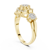 Ladies Ring 19#120022L@7 - Yellow Gold - Image