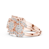 Ladies Ring 19#120023L - Rose Gold - Image