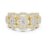Ladies Ring 19#120023L - Yellow Gold - Image