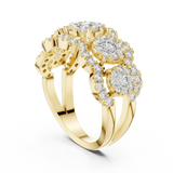 Ladies Ring 19#120023L - Yellow Gold - Image