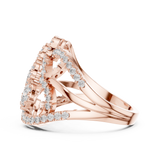 Ladies Ring 19#120024L - Rose Gold - Image