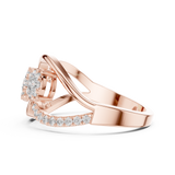 Ladies Ring 19#120025L - Rose Gold - Image
