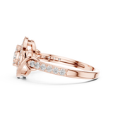 Ladies Ring 19#120026@7 - Rose Gold - Image