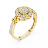 Ladies Ring 19#120026@7 - Yellow Gold - Image