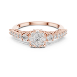 Ladies Ring 19#120028L - Rose Gold - Image
