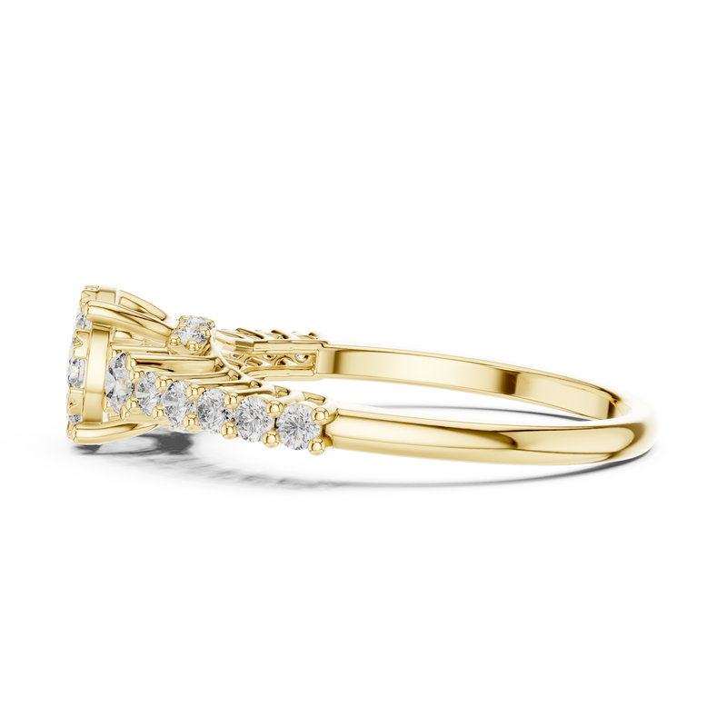 Ladies Ring 19#120028L - Yellow Gold - Image
