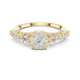 Ladies Ring 19#120028L - Yellow Gold - Image