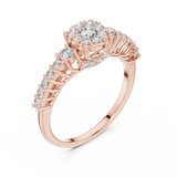 Ladies Ring 19#120028L - Rose Gold - Image