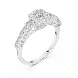 Ladies Ring 19#120028L - White Gold - Image