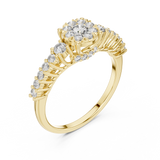 Ladies Ring 19#120028L - Yellow Gold - Image