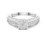 Ladies Ring 19#120029L - White Gold - Image
