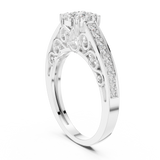 Ladies Ring 19#120029L - White Gold - Image