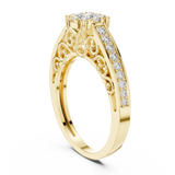Ladies Ring 19#120029L - Yellow Gold - Image