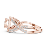 Ladies Ring 19#120031L - Rose Gold - Image