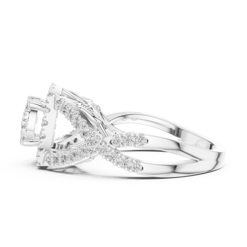 Ladies Ring 19#120031L - White Gold - Image