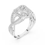 Ladies Ring 19#120031L - White Gold - Image