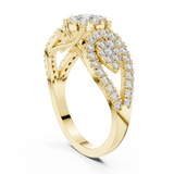 Ladies Ring 19#120032L - Yellow Gold - Image