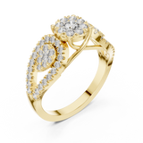 Ladies Ring 19#120032L - Yellow Gold - Image