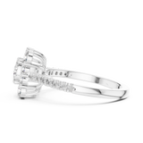 Ladies Ring 19#120033L - White Gold - Image