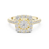 Ladies Ring 19#120033L - Yellow Gold - Image